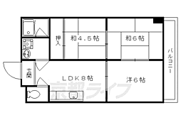 京都市営烏丸線 北大路駅 徒歩34分