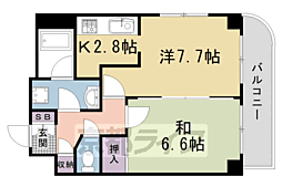 デ・リード西大路高辻 2階