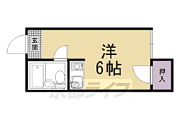 アスクル西院北・南棟 3階/-