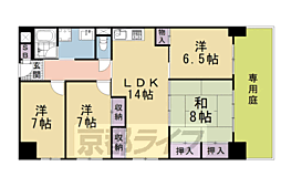 桂川ハイツ4号館 1階
