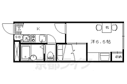 レオパレス二条城北 1階/-