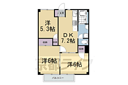 近鉄京都線 富野荘駅 徒歩7分 2階/-