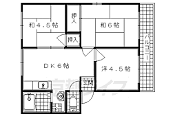近鉄京都線 富野荘駅 徒歩12分 2階/-