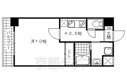 京都地下鉄東西線 椥辻駅 徒歩4分 4階/-