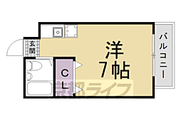 パルティール紫野 3階/-