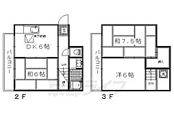 シャルマン衣笠金閣寺ハイツ 2階/2-A
