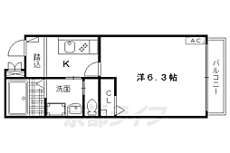 リリーブ今出川 2階