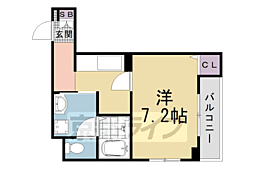 ヒカルサ京都梅津 2階/-
