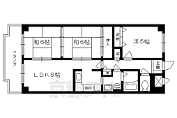 グランドハイツ洛南 3階