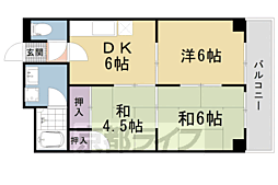 シャトーウメダ 6階/-