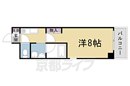 グレイス西京極 6階/-