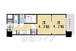 エステムコート京都千雅邸 4階