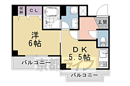 エイブル創久五条大宮 4階