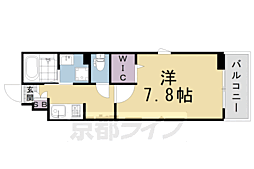 エアリーガーデン 1Kの間取図画像