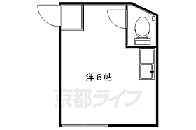 京都府京都市左京区田中上玄京町（賃貸マンション1R・3階・12.53㎡） その2