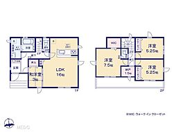 グラファーレ　三郷市戸ヶ崎2丁目　16期　全1棟