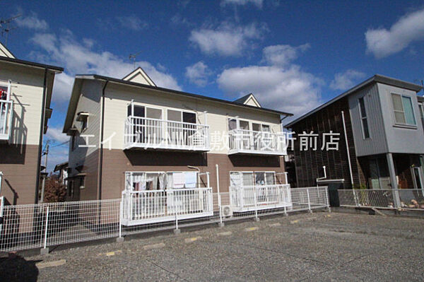 レインボーパレスC ｜岡山県倉敷市上東(賃貸アパート2DK・2階・46.59㎡)の写真 その1
