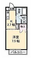 セフィーラ  ｜ 岡山県倉敷市日吉町（賃貸アパート1K・2階・24.81㎡） その2