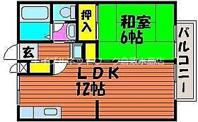 岡山県倉敷市中島663-20（賃貸アパート1LDK・2階・40.92㎡） その2