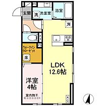 アルカンシェルＳａｙａ II 103 ｜ 岡山県倉敷市美和2丁目1115-4（賃貸アパート1LDK・1階・41.85㎡） その2