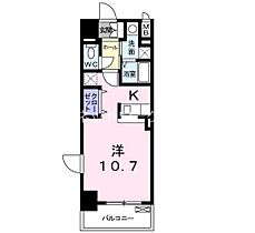 岡山県倉敷市川西町7-13（賃貸マンション1K・6階・30.98㎡） その2