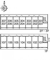 レオパレスサンフラワー 303 ｜ 岡山県倉敷市西富井447-1（賃貸マンション1K・3階・23.18㎡） その4