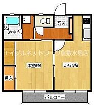 ノーヴァ新倉敷 101 ｜ 岡山県倉敷市玉島爪崎229-2（賃貸アパート1DK・1階・34.78㎡） その2