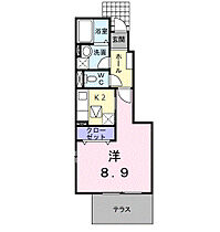 デスパシオＫ 102 ｜ 岡山県岡山市南区妹尾660番地2（賃貸アパート1K・1階・30.24㎡） その2