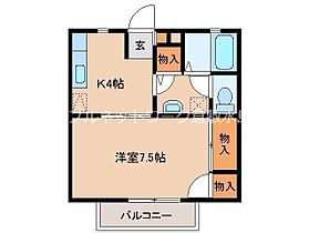 岡山県倉敷市有城502-2（賃貸アパート1K・1階・29.81㎡） その2