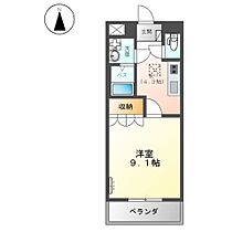 ピアッツア紗梨 101 ｜ 岡山県総社市中原（賃貸アパート1K・1階・30.96㎡） その2