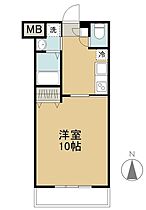 グリーンハウス松島G4 102 ｜ 岡山県倉敷市松島1069-3（賃貸マンション1K・1階・31.46㎡） その2