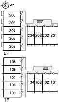 レオパレスルピナス高柳東町 209 ｜ 岡山県岡山市北区高柳東町1-27-5（賃貸アパート1K・2階・23.18㎡） その4