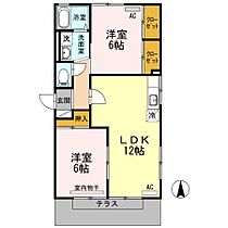 楠小路　C棟 102 ｜ 岡山県総社市中央3丁目7-105（賃貸アパート2LDK・1階・55.58㎡） その2