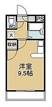 岡山県倉敷市中庄3603-2（賃貸マンション1R・3階・23.68㎡） その2