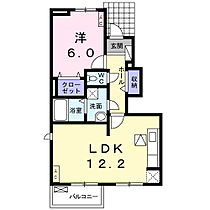 フローレンスＡ 103 ｜ 岡山県岡山市北区横井上1609番地2（賃貸アパート1LDK・1階・45.33㎡） その2