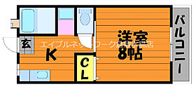 岡山県倉敷市松島667-1（賃貸アパート1K・1階・27.00㎡） その2