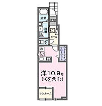 岡山県岡山市北区田中607番地8（賃貸アパート1R・1階・35.19㎡） その2