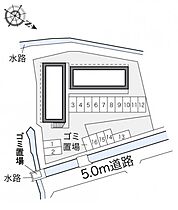 岡山県倉敷市福島700-1（賃貸アパート1K・2階・23.18㎡） その3