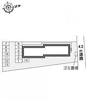 岡山県倉敷市白楽町318-1（賃貸アパート1K・2階・22.70㎡） その3