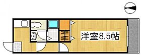 岡山県倉敷市白楽町427-4（賃貸アパート1K・2階・26.10㎡） その2