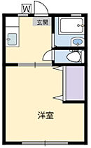 岡山県倉敷市有城1-1（賃貸アパート1K・2階・23.76㎡） その2