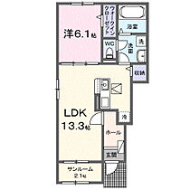 岡山県浅口市鴨方町六条院中1791番地1（賃貸アパート1LDK・1階・50.01㎡） その2