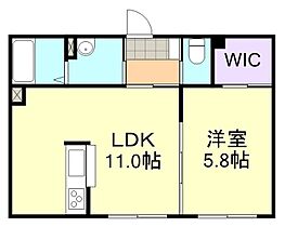 岡山県倉敷市水江1273-1（賃貸アパート1LDK・1階・42.17㎡） その2