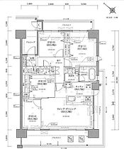 岡山県倉敷市新倉敷駅前1丁目113（賃貸マンション3LDK・14階・72.03㎡） その2