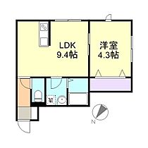 岡山県倉敷市西阿知町614-2（賃貸アパート1LDK・2階・33.63㎡） その2