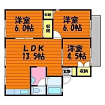 岡山県倉敷市大島286-1（賃貸アパート3LDK・2階・62.68㎡） その2