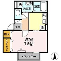 岡山県岡山市南区古新田1610-1（賃貸アパート1R・2階・30.40㎡） その2