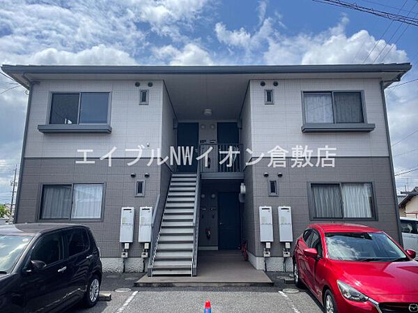 岡山県倉敷市田ノ上(賃貸アパート2LDK・2階・55.28㎡)の写真 その1