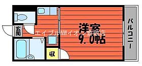 岡山県倉敷市沖新町（賃貸マンション1K・4階・24.21㎡） その2