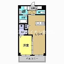 岡山県総社市中央1丁目（賃貸マンション1LDK・2階・42.40㎡） その2